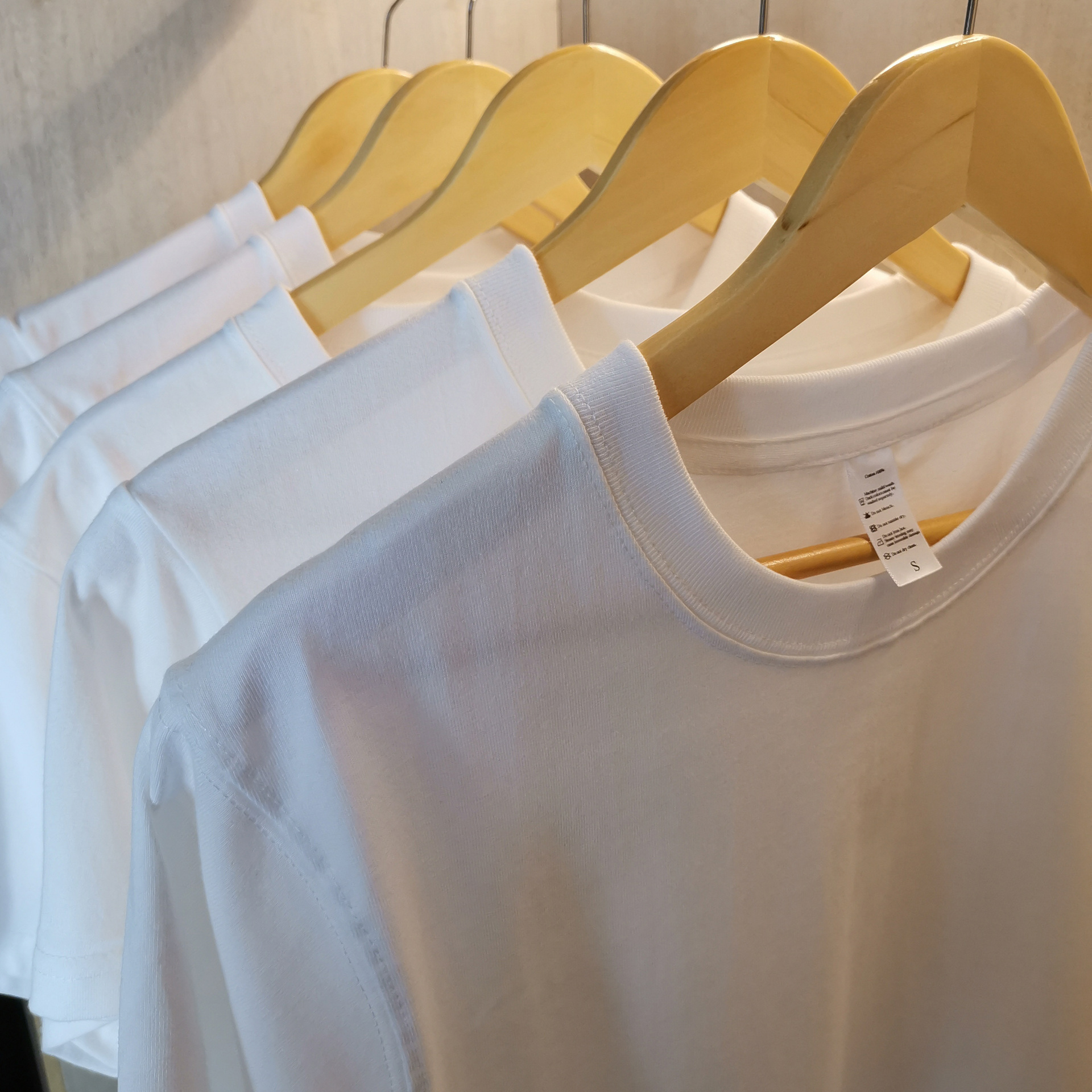 Export Original Cotton Short-Sleeved T-shirt Loose Mid-Length plus Size Women's Clothes Top Versatile Color Clothes Factory Direct Sales