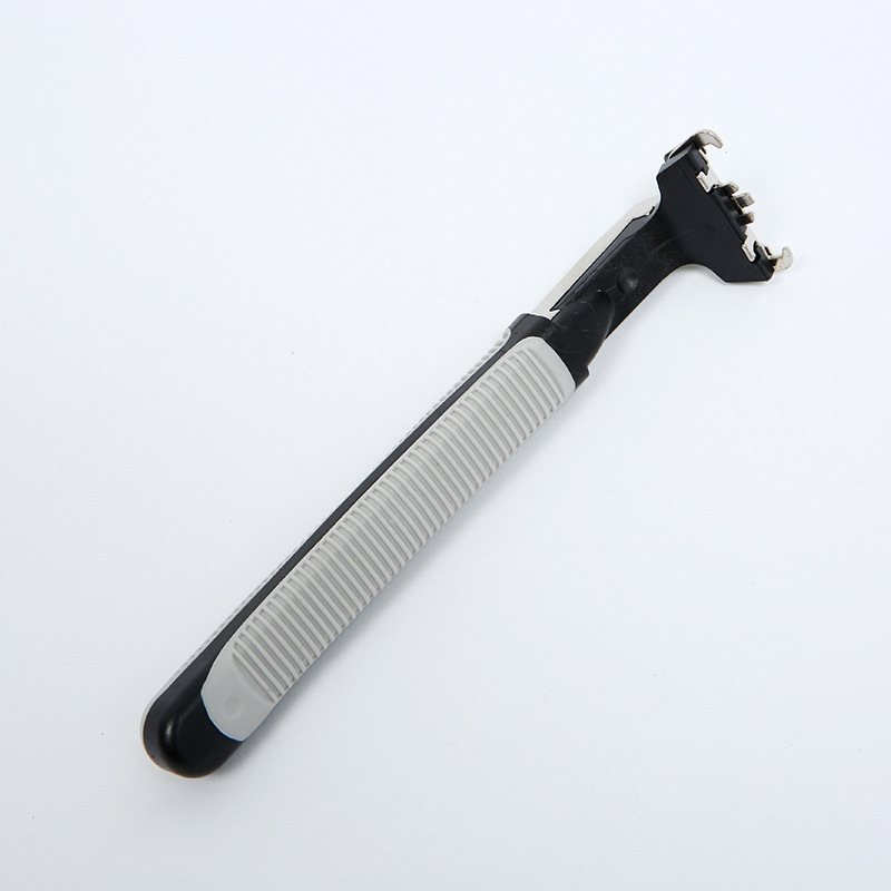 跨境专供手动剃须刮胡子刀架 双层通用剃须刀架 2层剃毛刀架批发