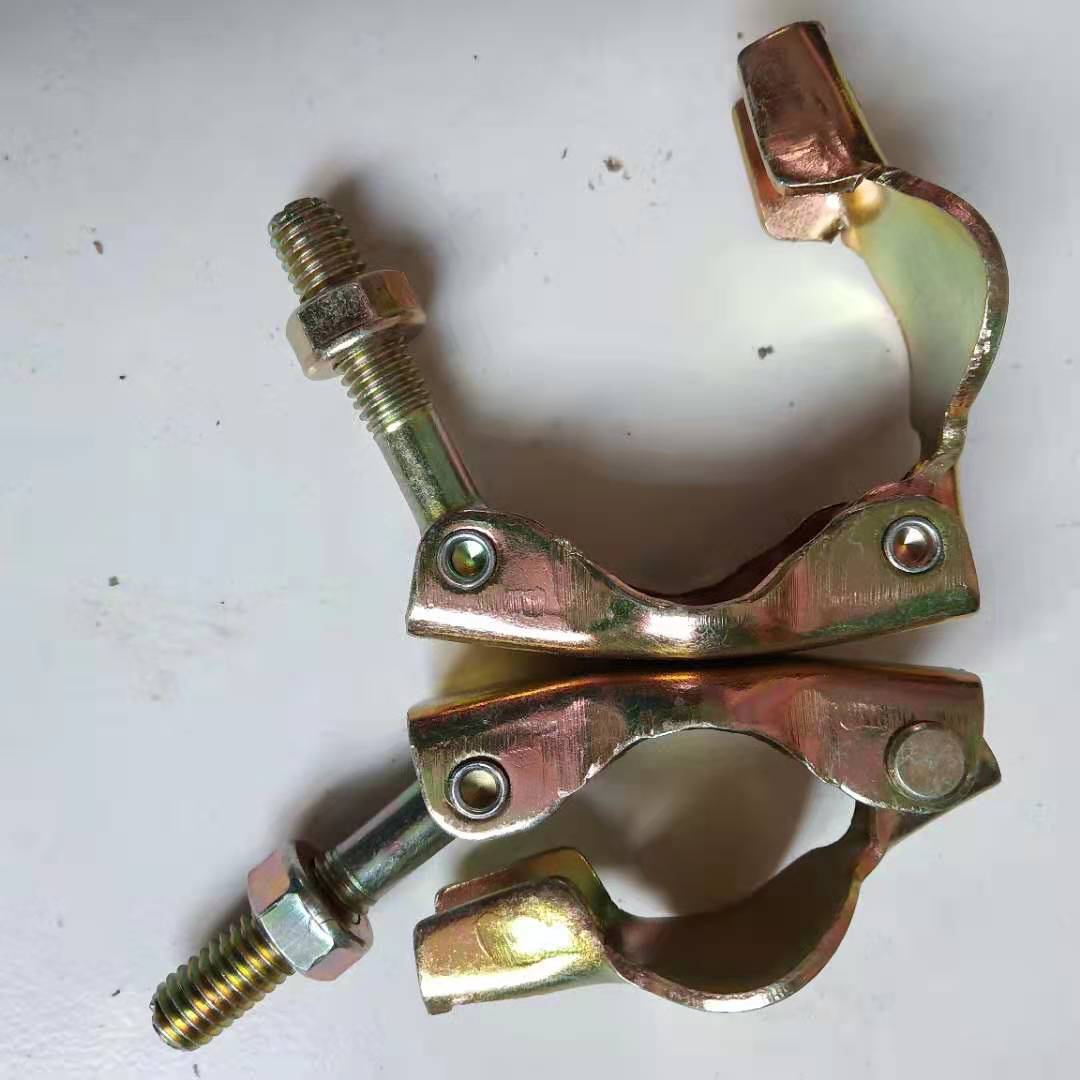 钢板扣件镀锌脚手架卡扣固定扣件 32管十字扣件旋转扣件