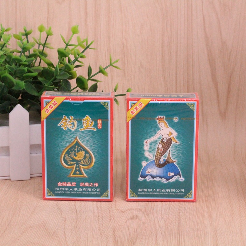 批发供应原装钓鱼扑克牌 纸牌 8068扑克牌 休闲娱乐扑克 10副装