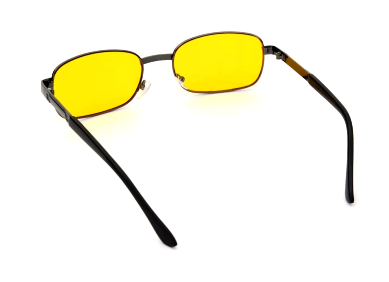 夜视镜开车男女大框增亮方形黄色眼镜片全框夜间驾驶镜