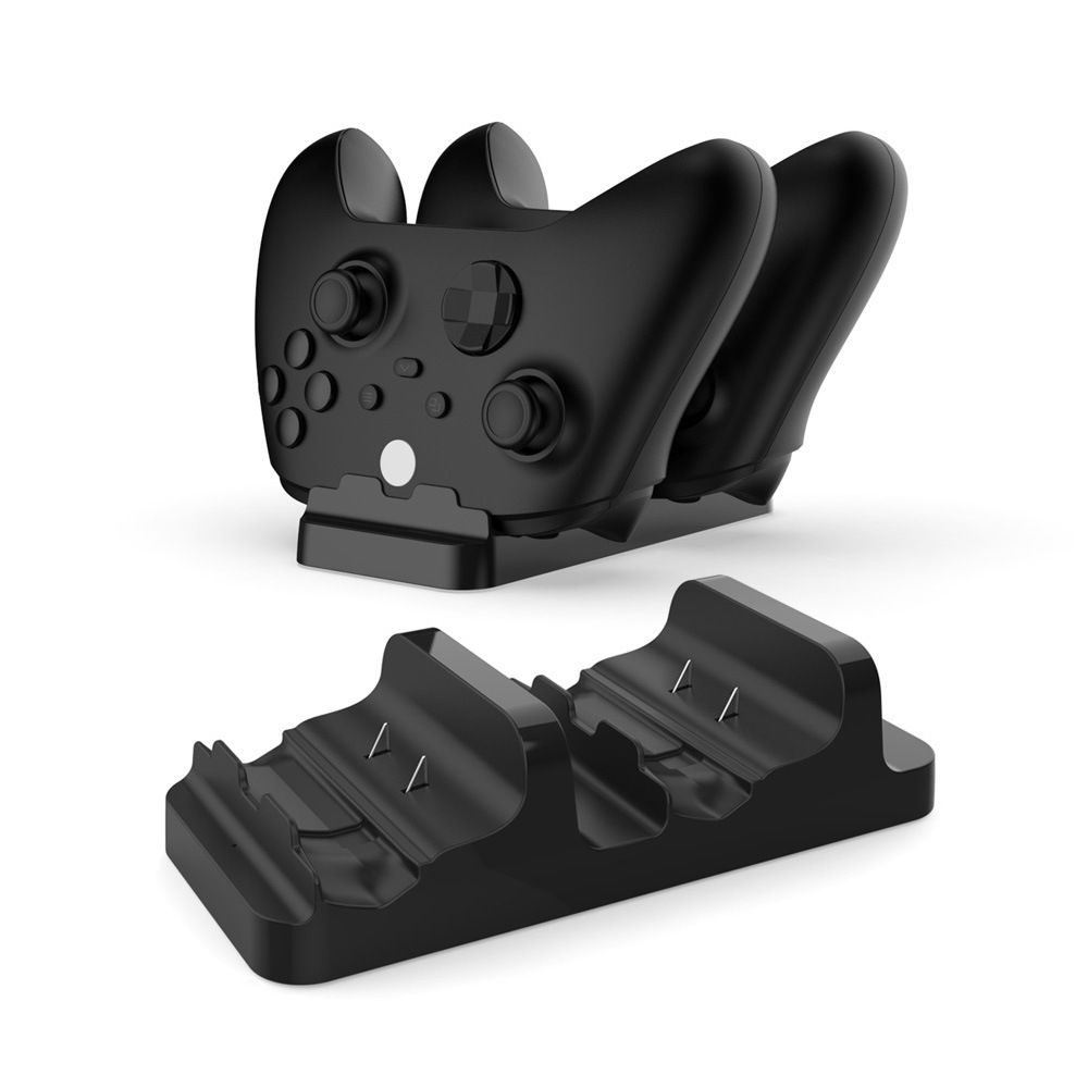 xboxseriessx手柄双座充电池充电器slimonex电池座充套装