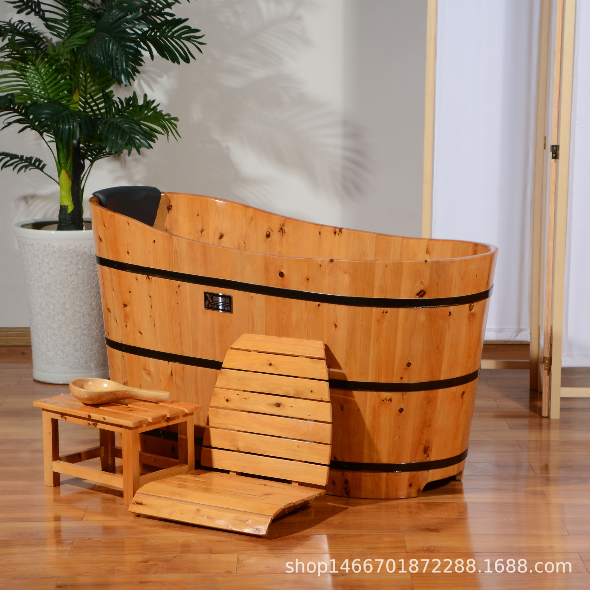 木桶浴桶泡澡桶家用大人洗澡沐浴桶全身浴缸成人加厚美容院