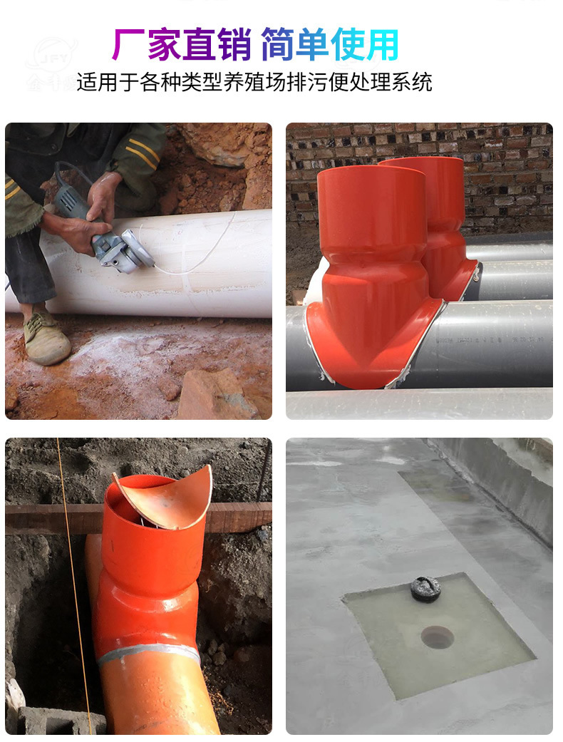 猪用排污阀水泡粪地沟塞水泡粪塞子水泡粪堵头漏粪阀排粪阀水泡粪