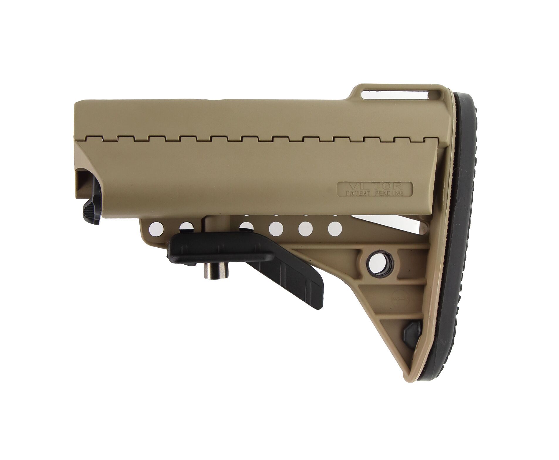 水弹枪 vltor后托m4/ak74u锦明配件战术玩具枪后托下供水弹后托
