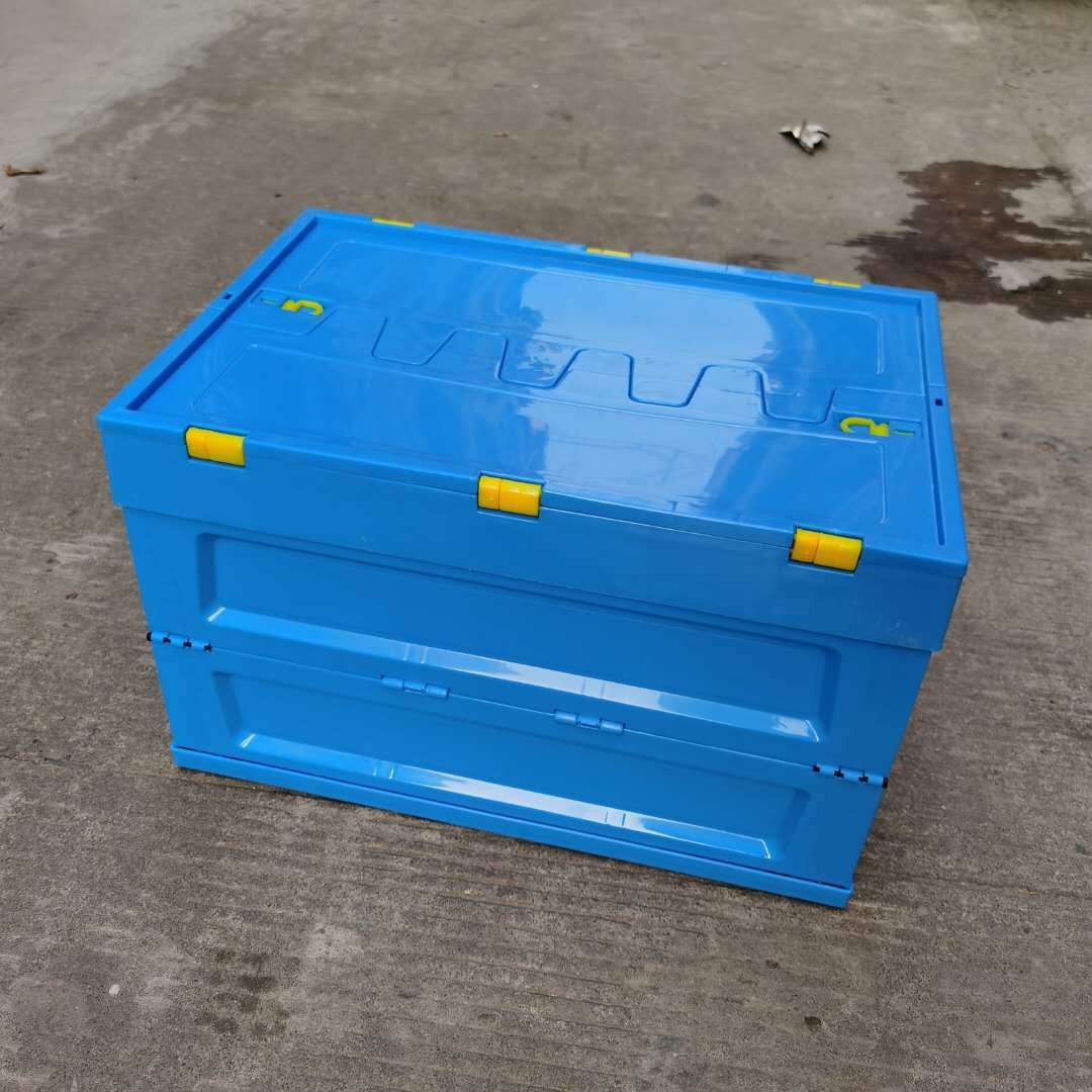 广西塑料可折叠周转箱 塑料箱 塑胶折叠箱 可定做颜色