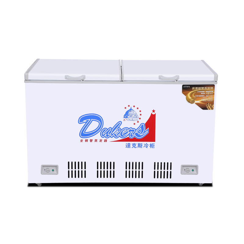 达克斯|bdg-412卧式双机双温冷冻冷藏柜商用盖门式保鲜柜-阿里巴巴