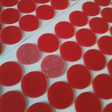 厂家定制红色硅胶垫片 环保耐高温230玩具垫片 木头棒棒两头垫片