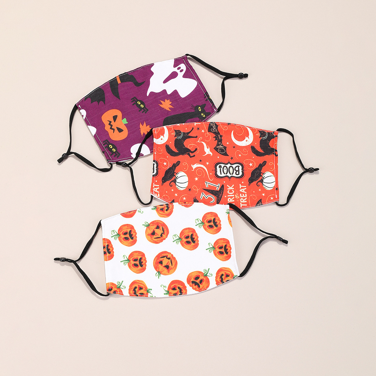 可调节成人儿童宝宝卡通印花纱布口罩纯棉防尘防雾霾男女通用口罩