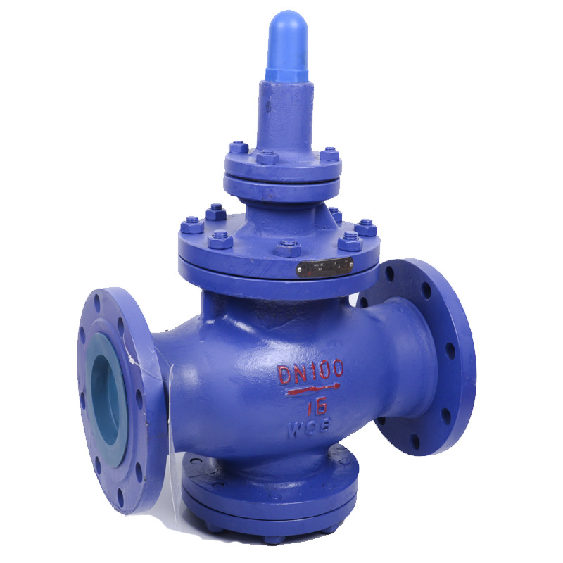 y43h-16c 铸钢先导活塞式减压阀 法兰蒸汽减压阀 稳压阀 dn100