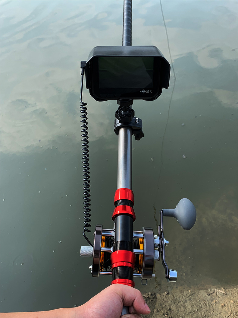 高清可视锚鱼竿全套水下摄像头夜视钓鱼神器探鱼器可视锚鱼器