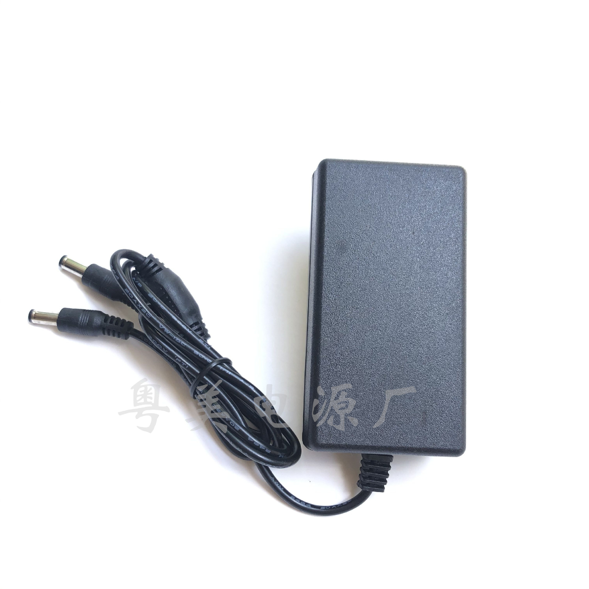 插墙式电源适配器一拖二dc12v5a4a3a2a1a 路由器监控灯带线一分二