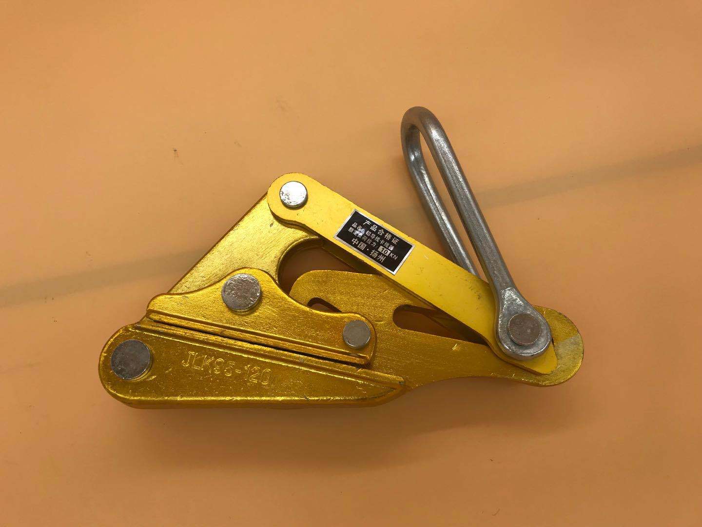 厂家直销铝镁卡线器绝缘夹线器裸导线紧线器夹头电里铝合金鬼爪