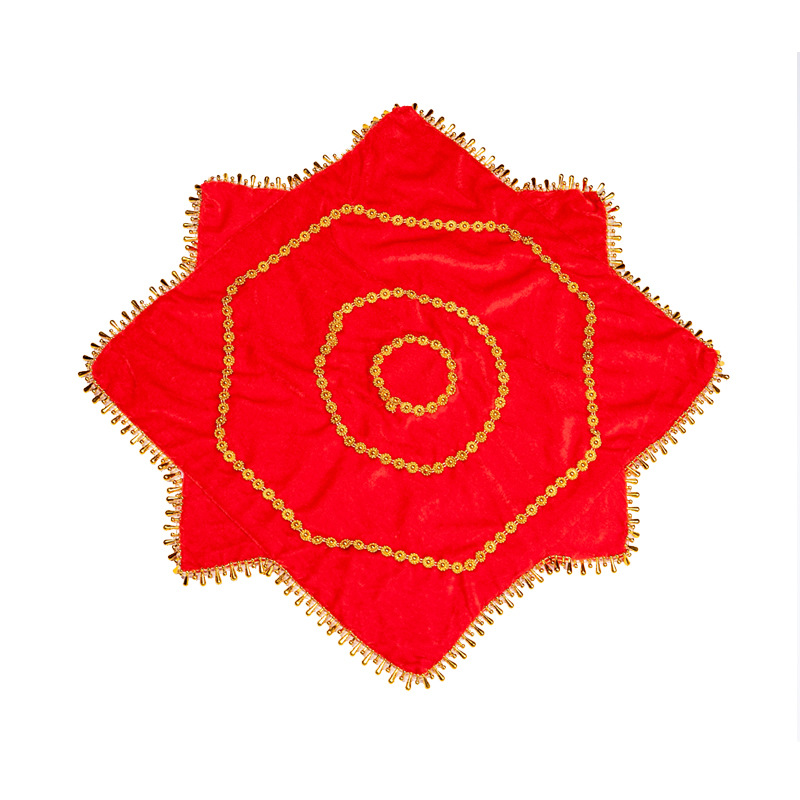 5尺秧歌手帕二人转手绢花 广场舞蹈手绢花 八角巾-阿里巴巴