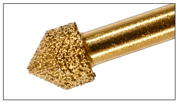 芊瑜6mm柄研磨15抛光金刚砂钻头金刚石磨头钎焊磨棒铸铁打磨头