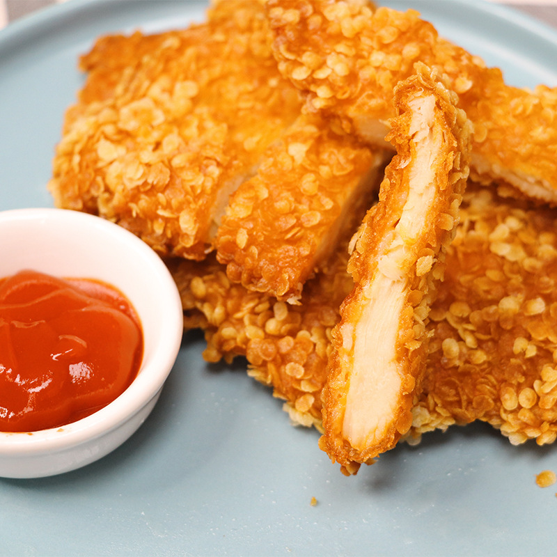 大成姐妹厨房香雪鸡排雪花鸡排冷冻半成品裹粉鸡扒油炸1kg/10片