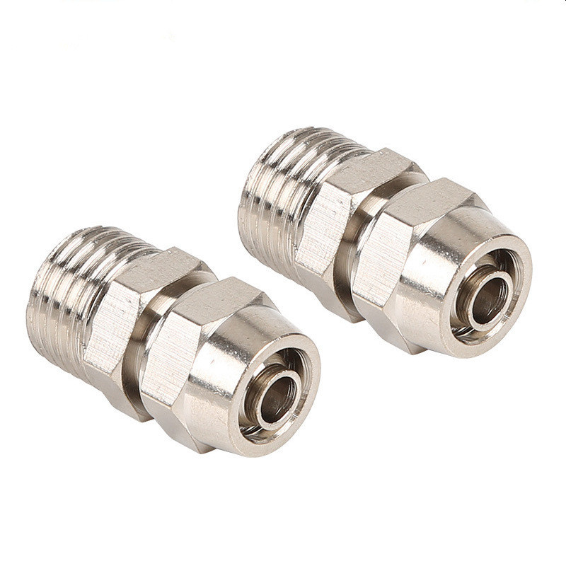 精品接头 快拧直通接头 全铜镀直通内螺纹 气动快拧接头厂家直销