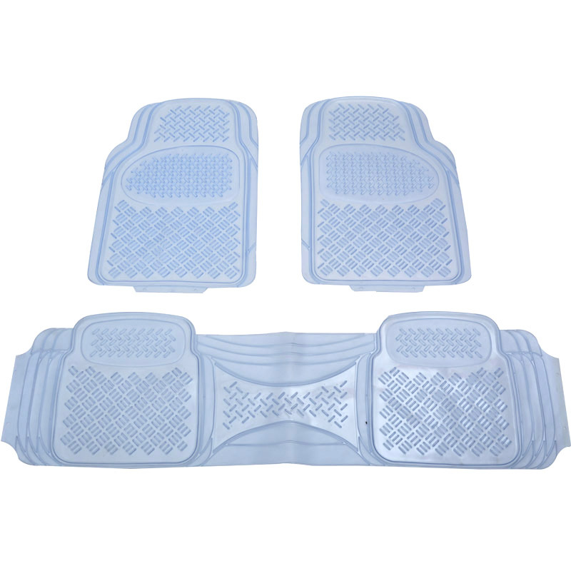 加厚汽车塑料脚垫pvc透明脚垫乳胶地垫轿车软胶通用防水可裁剪-阿里巴