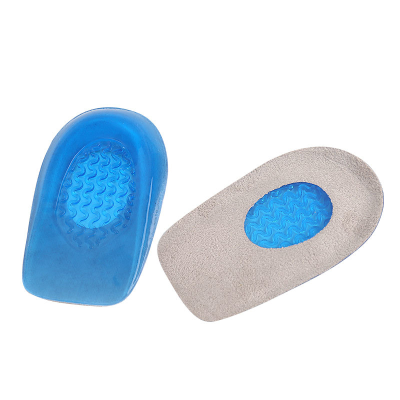 Sebs Cloth Men's and Women's Sports Casual Soft Basketball Shock Absorption Non-Slip Heel Pad Blue Wear-Resistant Non-Slip Mat