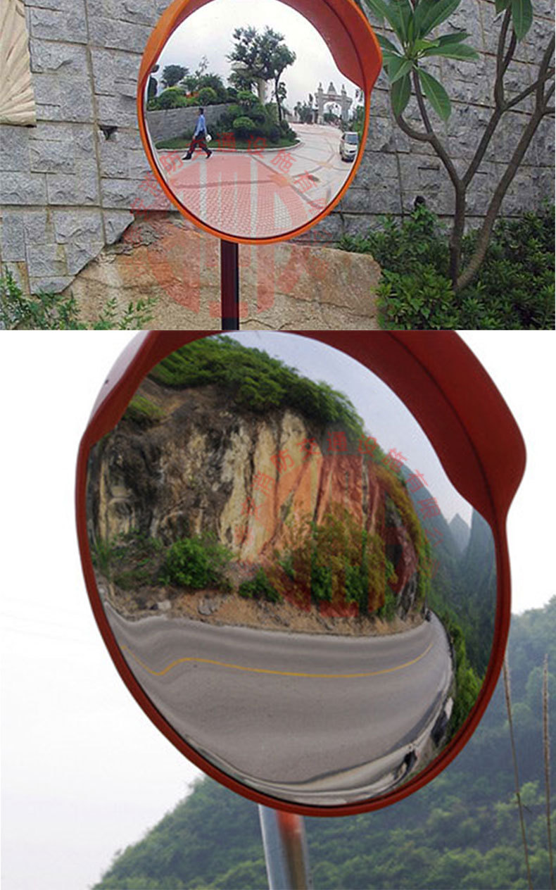 道路凸面镜公路车库交通转角镜室内室外广角镜停车场反光镜拐角镜