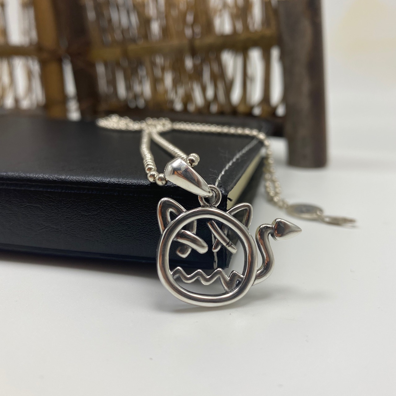 新款s925小鬼王琳凯同款小恶魔项链女嘻哈潮牌ins冷淡风个性吊坠