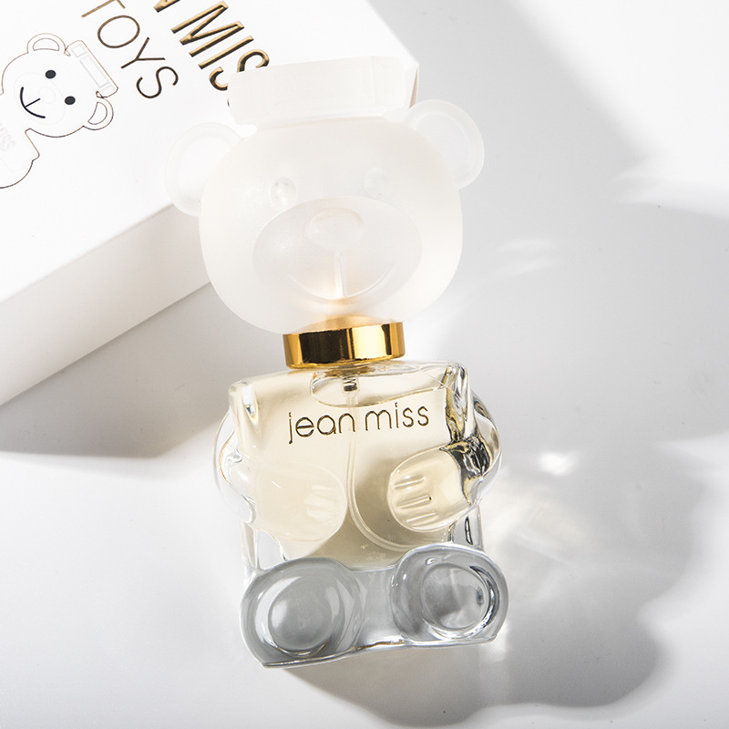 jean miss正品牌泰迪熊女士香水学生平价款小熊宝宝持久淡香水30m