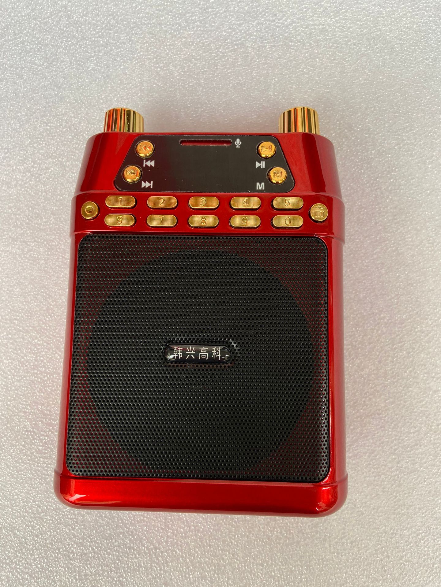 特美音无线蓝牙扩音器 插卡唱戏机收音机 地摊教学扩音器