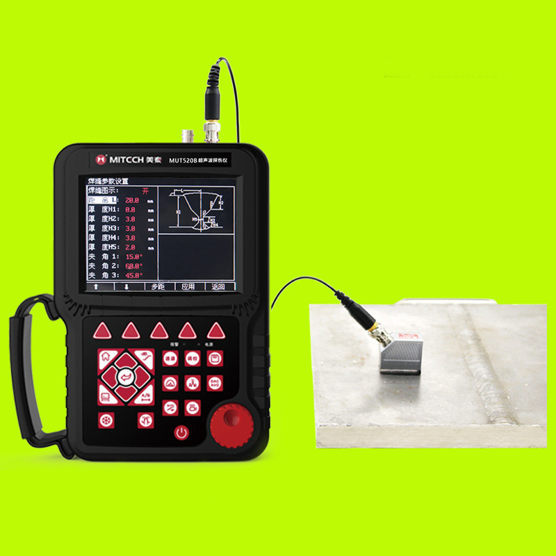 无损超声波探伤仪mut520b焊缝气孔裂痕管道金属压力容器探伤仪