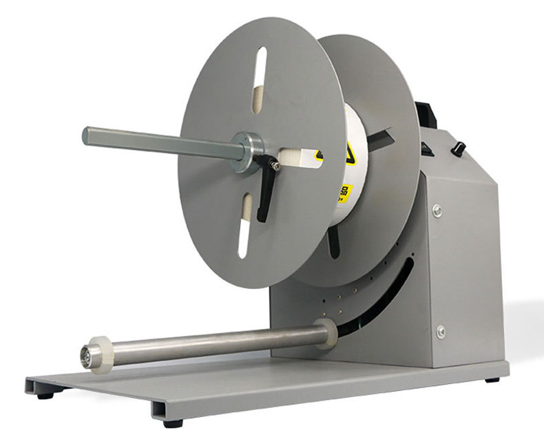 glr300自动标签回卷器b超宽回卷机s大型卷纸机c收卷标机送纸复卷