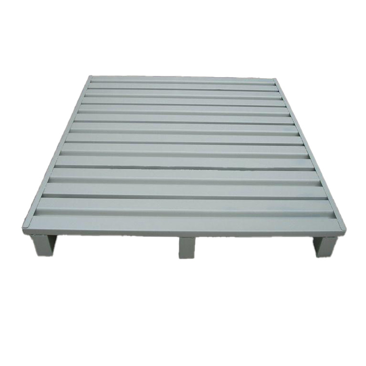 厂家批发铁托盘叉车金属钢制托盘两面进叉重型货架地牛托盘可定做