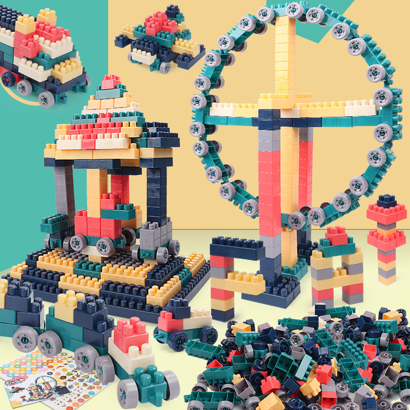 启蒙早教大颗粒积木拼插儿童玩具玩具拼接益智男女孩玩具厂家批发