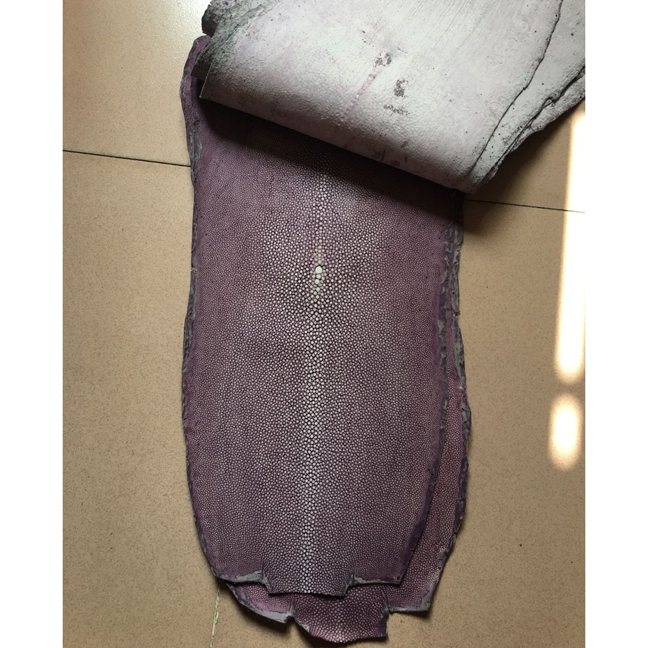 泰国进口珍珠鱼皮料 魔鬼鱼皮 diy手工皮料 磨面珍珠鱼皮-阿里巴巴