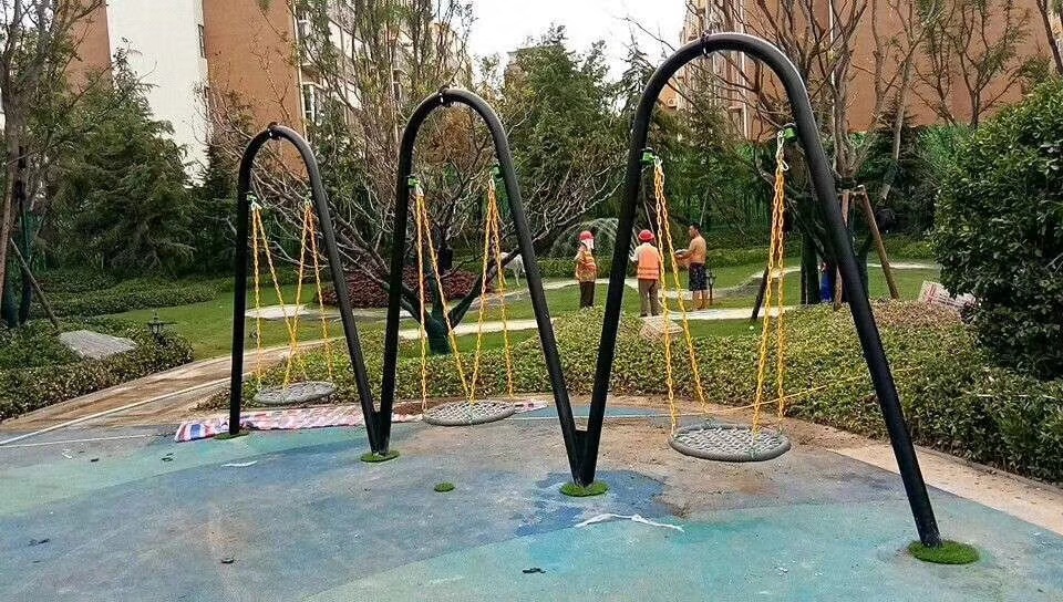 户外非标幼儿园秋千大型儿童公园亲子成人荡秋千家用庭院吊蓝摇椅