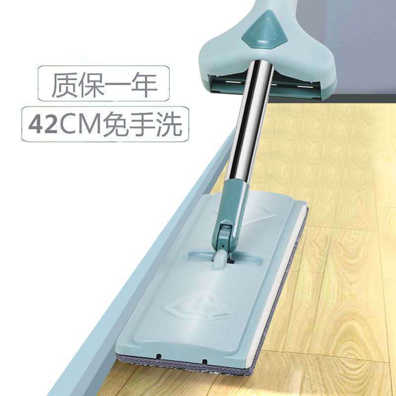 42大面积新款免手洗平板拖把懒人拖把拖把拖地好神拖支持一件代发