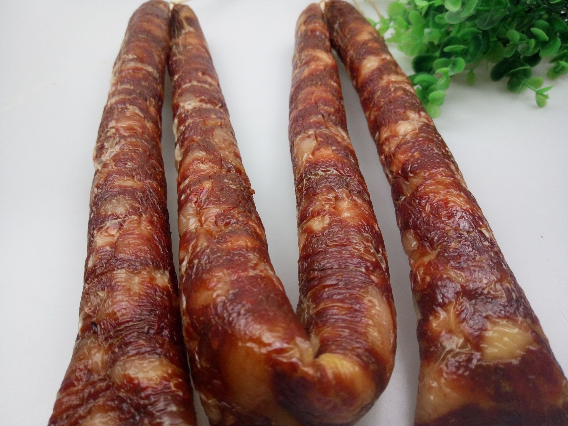 湖南特产传统工艺手工古法柴火熏制香肠原味香肠土香肠腊肠