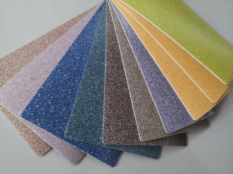 虹耐工厂学校商业教育培训机构幼儿园防火阻燃耐磨塑料地胶板2.0t