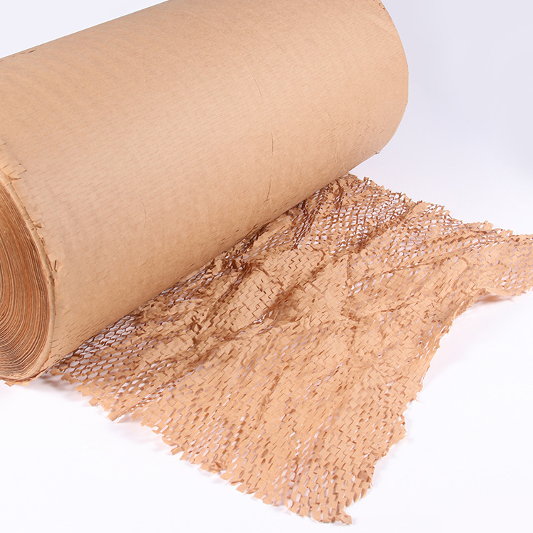 厂家直供/新款阻燃蜂窝牛皮纸环保安全不易燃烧热销礼品包装用纸