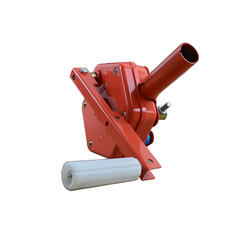 韩式手动卷膜器手摇温室大棚卷帘机通风绞膜机顶卷链条式测卷配件