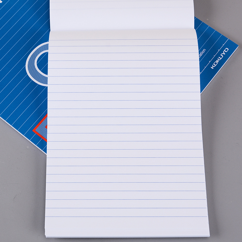 kokuyo国誉gambol拍纸本a4/a5竖翻软面环保顺滑横线草稿纸练习本