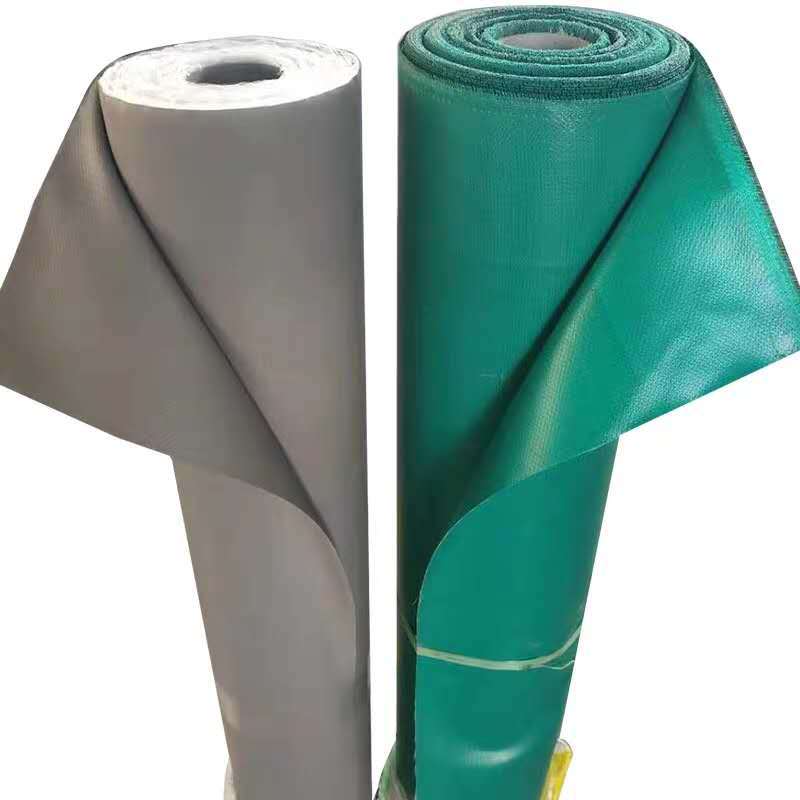 厂家销售硅胶防火布挡烟垂壁布电焊防火布阻燃三防布风筒软连接布