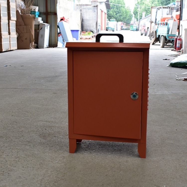 便携式移动工地临时配电箱橘红色配电箱工地电源箱厂家批发定做