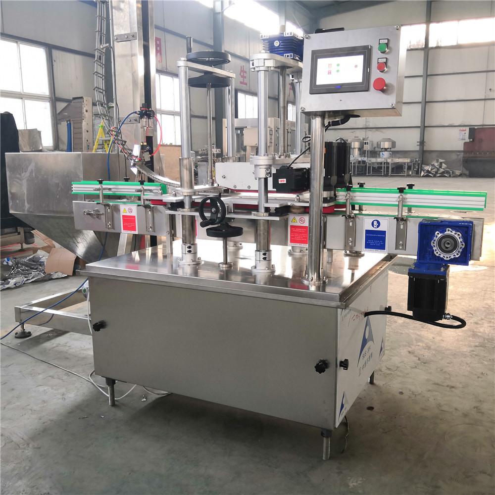 厂家定制全自动罐头盖封口机罐头盖锁盖机三旋盖四旋盖封口机