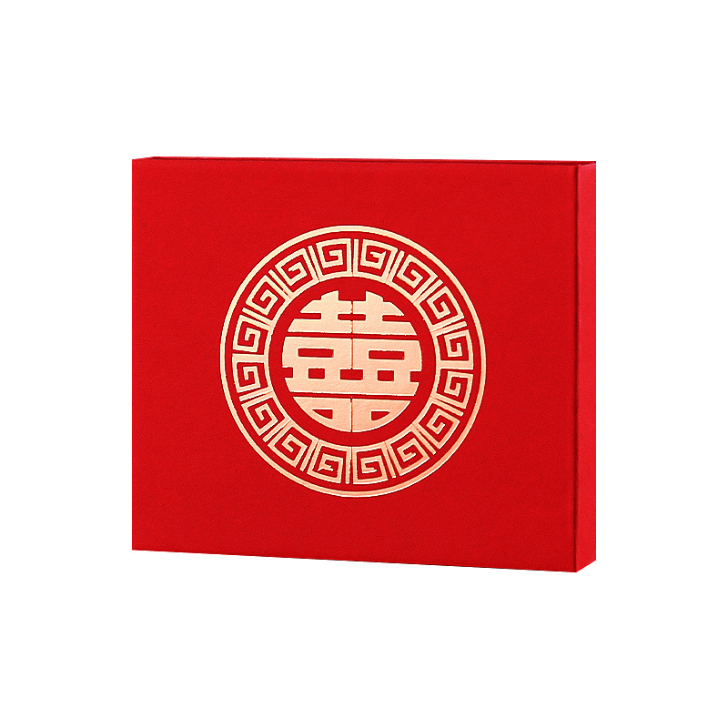 Ten Thousand Yuan Set Wedding Red Packet Li Wei Feng Creative Red Pocket for Lucky Money Wedding Personality Bride Price Packing Card Set Wholesale