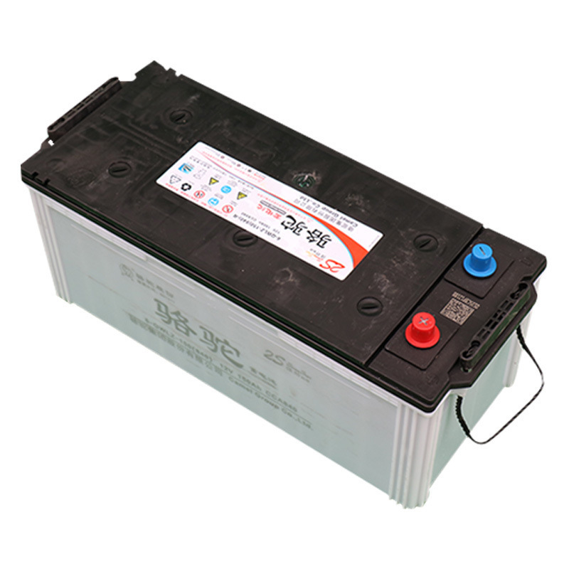 起动型蓄电池2s12v150ah骆驼免维护铅酸汽车蓄电池840cca