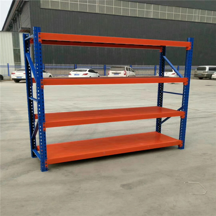 工厂批发横梁式货架库房重型货架仓储货架角钢标配四层