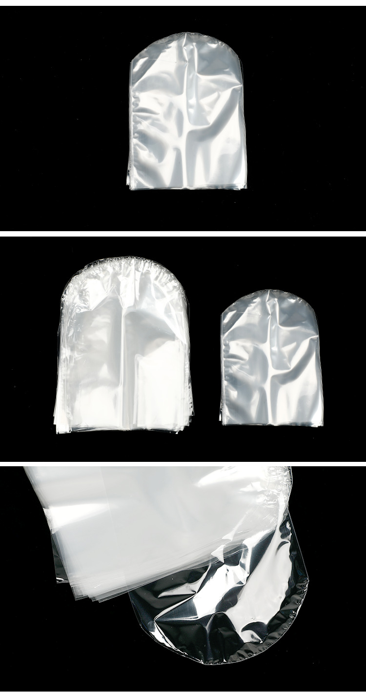 厂家供应pof热收缩袋透明pof平口袋收缩膜pof焊边筒膜