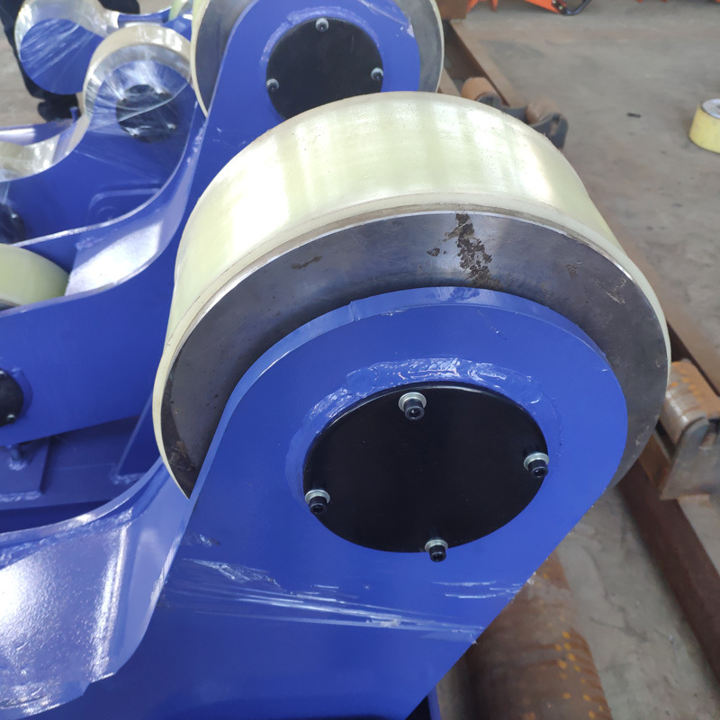 双驱动焊接滚轮架 聚氨酯胶轮自调滚轮架 定制托轮架