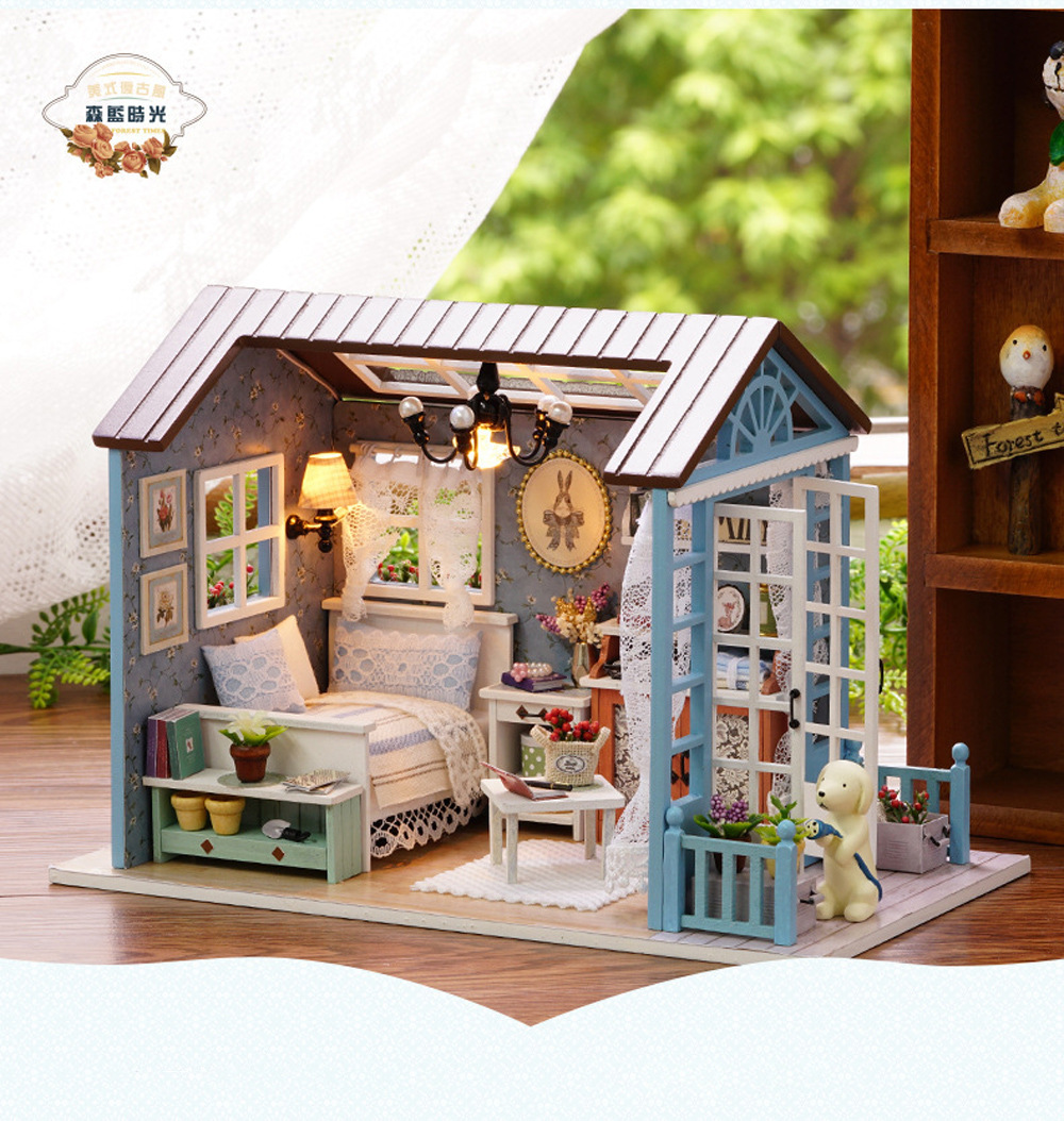 智趣屋diy小屋手工制作拼装模型房子美好岁月 cg960