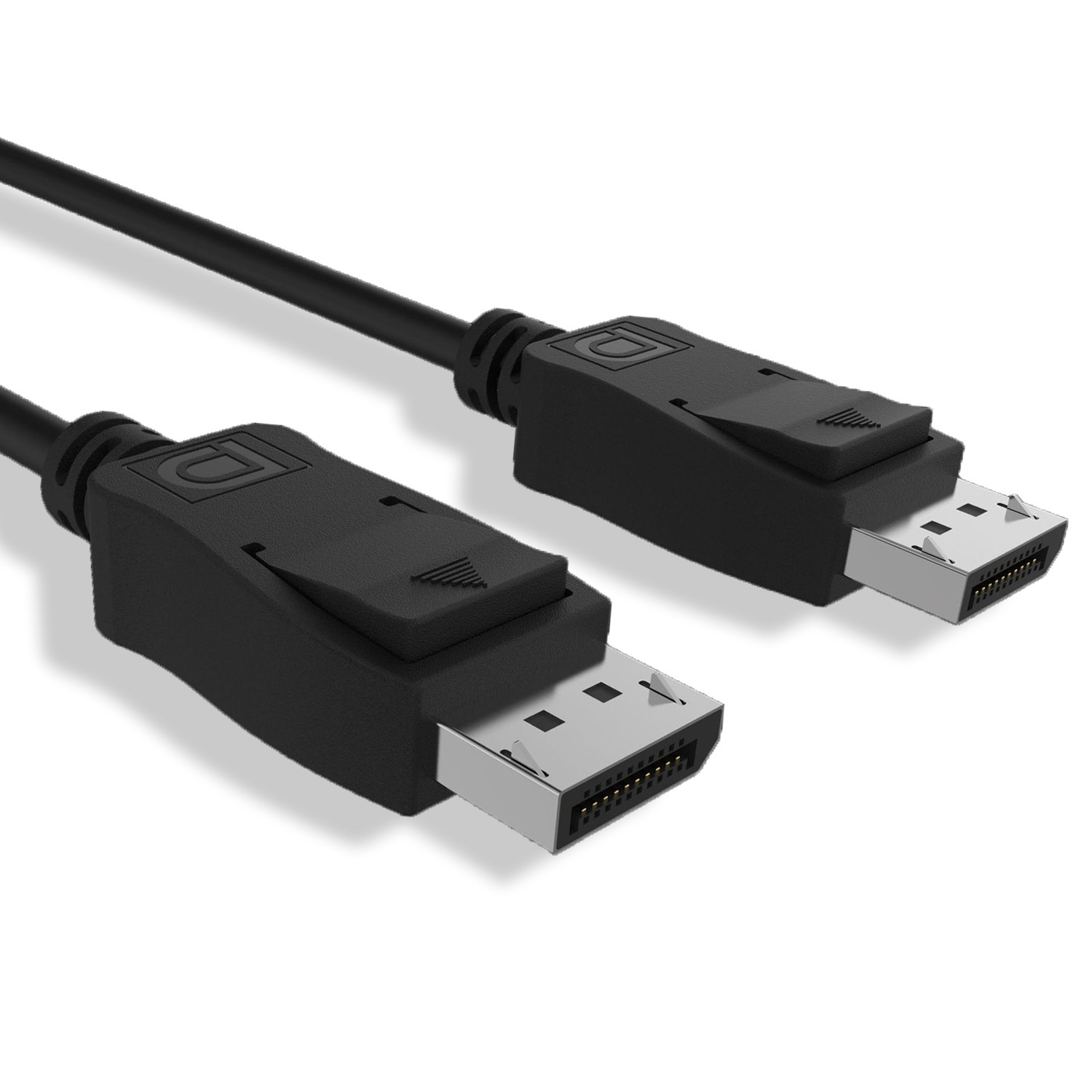 怡信dp线12版144hz4k显示器游戏显卡电脑高清连接线工厂直营