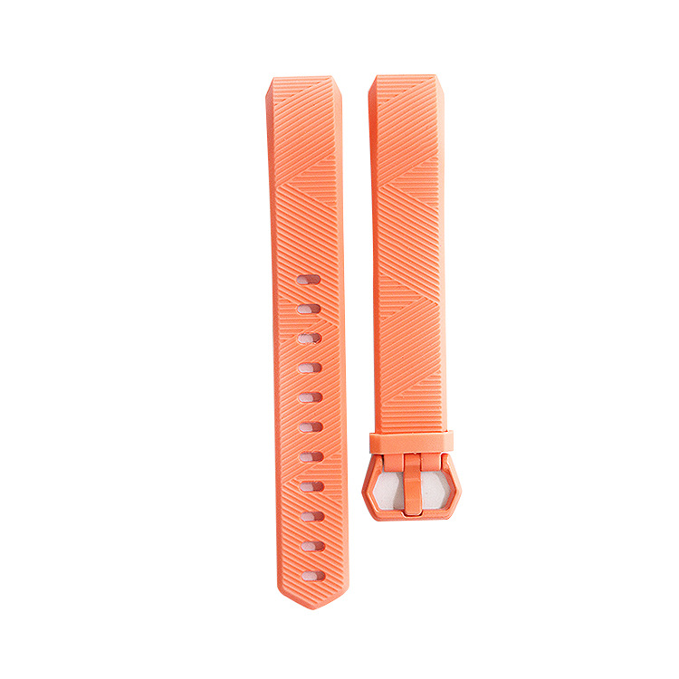 适用于fitbit alta hr智能手表替换表带经典斜纹tpe腕带厂家直供